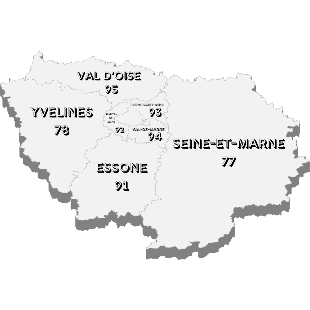 Carte Île-de-France